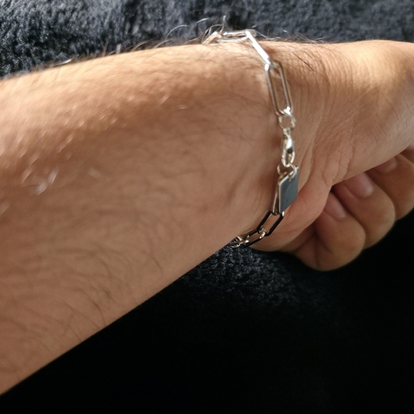 Stainless Steel Chain Bracelet - Picture 6 of 6